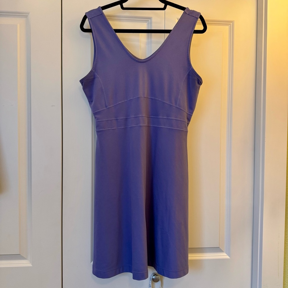 Title Nine Dream Dress Lavender V‑Neck with Pockets